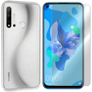 Etui Do Huawei P20 Lite 2019 Case Dust + Szkło 9h