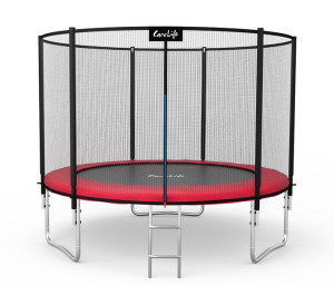 Trampolina Ogrodowa Carelife 312cm Siatka Drabinka