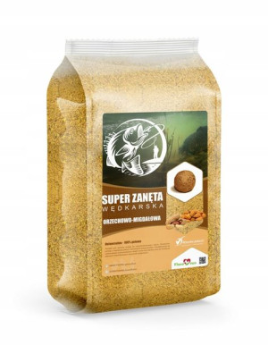 Zanęta Wędkarska Uniwersalna Orzechy-migdały 3kg