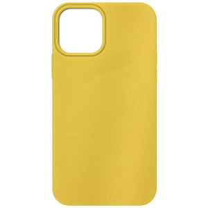 Etui Silicone Case Iphone 12 Pro Max Żółty Powystawowy