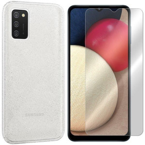 Etui Do Samsung Galaxy A02 Pokrowiec Dust + Szkło