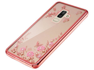 Sam Galaxy J8 2018 Sm-j800 Etui Pokrowiec Diamente