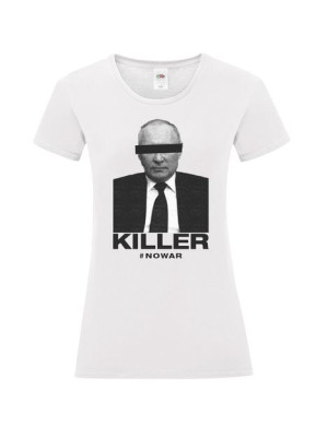 KILLER koszulka damska XL biały (30)