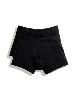 Fruit of the Loom Szorty męskie classic 2pack L czarny/czarny