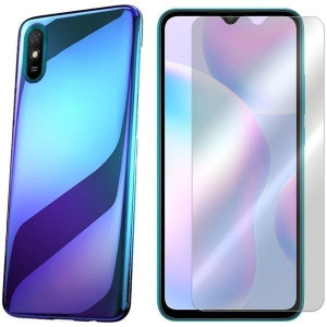 Etui Do Xiaomi Redmi 9a Pokrowiec Blueray + Szkło