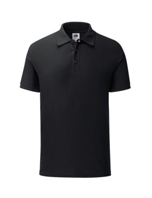 Fruit of the Loom Polo męskie Tailored 65/35 Fit L czarny