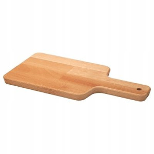 DESKA DO KROJENIA solidna NATURALNY BUK, 30 x15cm