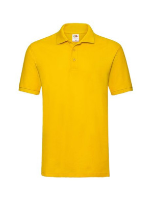 Fruit of the Loom Polo męskie Premium L ciemnożółty (34)