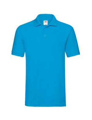 Fruit of the Loom Polo męskie Premium L lazurowy (ZU)
