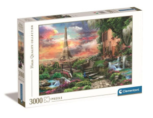 PUZZLE 3000 PARYŻ WIEŻA EIFFLA widok krajobraz