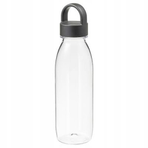 BUTELKA na wodę ,ciemnoszary, 0.5 l IKEA