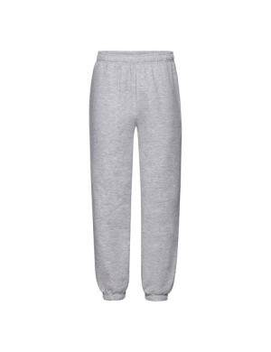 Fruit of the Loom Spodnie dziecięce ze ściągaczem 128 cm szary melanż
