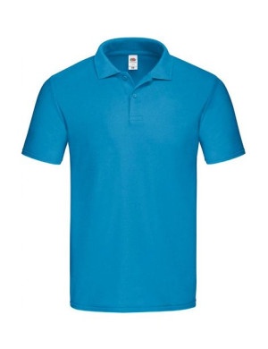 Fruit of the Loom Polo Męskie Original L lazurowy (ZU)