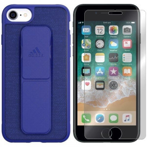 Etui Do Iphone Se 2020 Pokrowiec Adidas + Szkło 9h