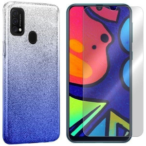 Etui Do Samsung Galaxy M21s Sm-f415 Bling + Szkło