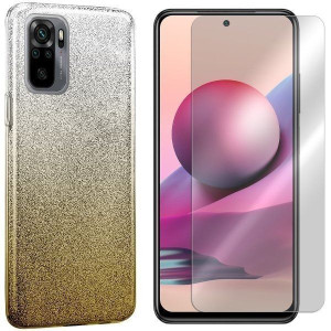 Etui Do Xiaomi Redmi Note 10s Case Bling +szkło 9h