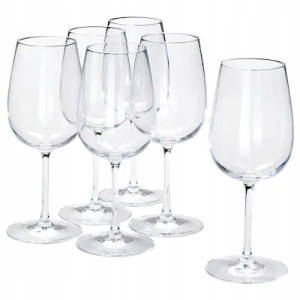 Kieliszki Do Wina Szkło 6 Szt. 490ml Storsint