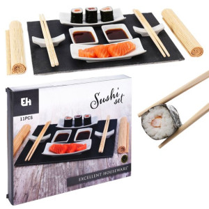 Zestaw Do Serwowania Sushi Przekąsek Eko 11 El.