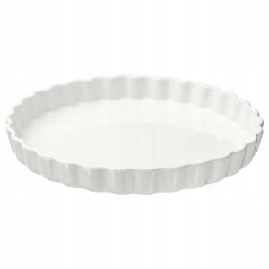 Naczynie na ciasto,kamionka kremowa 32 cm IKEA