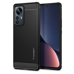 Etui Spigen Rugged Armor do Xiaomi 12 Pro Matte Black