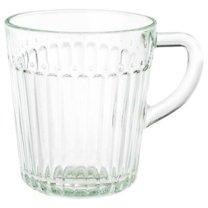 Szklanka/kubek Do Herbaty Z Uchem Szkło 250ml Ikea