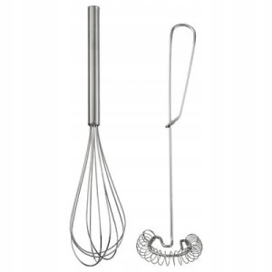 TRZEPACZKA zestaw 2 szt stal nierdzewna 28 cm IKEA