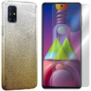 Etui Do Samsung Galaxy M51 Sm-m515 Bling +szkło 9h