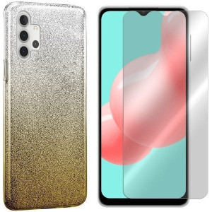 Etui Do Samsung Galaxy A32 5g Case Bling +szkło 9h