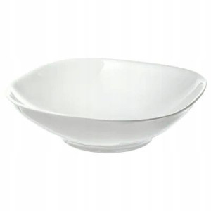 Talerz Głęboki Porcelana Biały 20x20 Cm Vardera