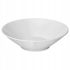 Talerz Głęboki/miska Porcelana Biała 22cm Ikea 365