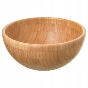 Ładna Miska Z Drewna Bambusowego 20 Cm Ikea