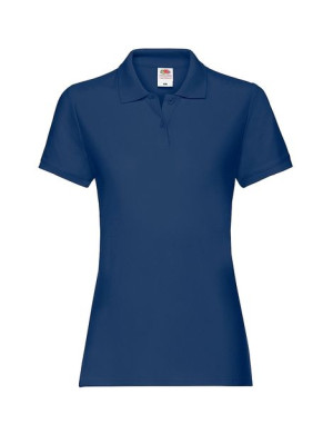 Fruit of the Loom Polo damskie Premium Lady-Fit L granatowy (32)