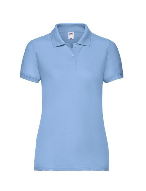 Fruit of the Loom Polo damskie Lady-Fit 65/35 M M błękitny (YT)