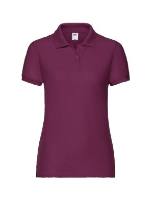 Fruit of the Loom Polo damskie Lady-Fit 65/35 XXL burgund (41)