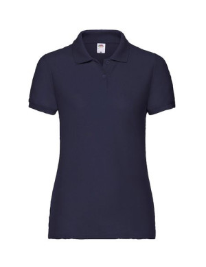 Fruit of the Loom Polo damskie Lady-Fit 65/35 XXL ciemny granat (AZ)