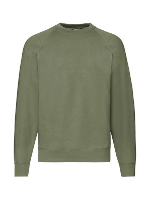 Fruit of the Loom Bluza męska Classic Raglan Sweat M M oliwkowy (59)