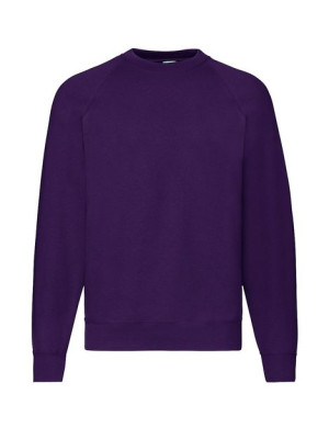 Fruit of the Loom Bluza męska Classic Raglan Sweat S S purpurowy (PE)
