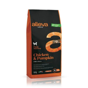 Alleva Natural Puppy Maxi Chicken & Pumpkin 12kg