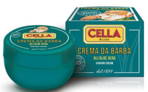 Cella Shaving Cream Bio 150ml Aloe bowl TYGIELEK