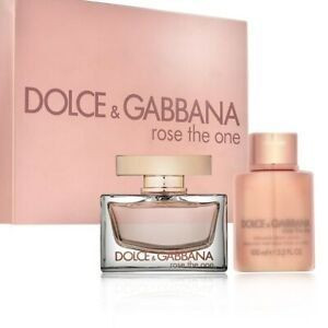 Dolce & Gabbana The One Rose 50ml EDP + 100ml balsam do ciała - zestaw  UNI