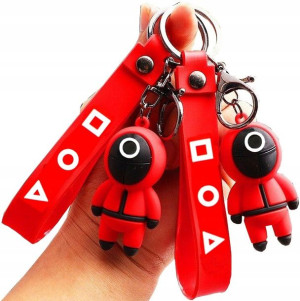 Brelok Squid Game Strażnik Do Kluczy Torebki 3D