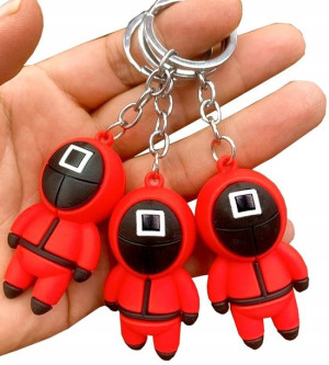 Brelok Strażnik Squid Game Do Kluczy Torebki 3D