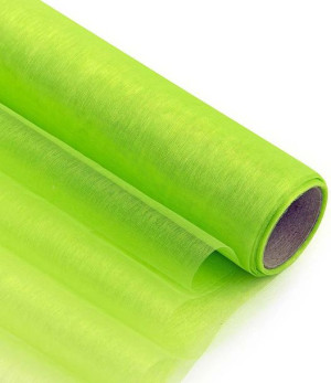 Organza Organtyna 36cm X 9m Zielona