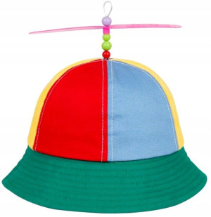 Tęczowy Kapelusz Dziecięcy Ze Śmigłem Bucket Hat