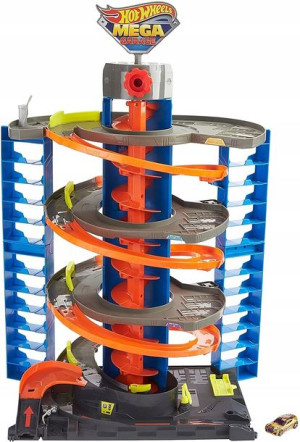 Gtt95 Hot Wheels City Zakręcony Mega Garaż Parking