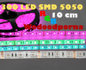 Taśma LED 5050 RGB IP65 (10cm)