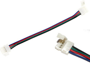 Konektor  do  taśm LED RGB 10mm  /1669