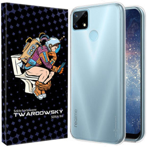 Etui Do Realme Narzo 30a Twardowsky Less +szkło 9h