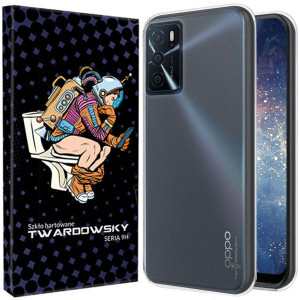 Etui Do Oppo A16 Case Twardowsky Less + Szkło 9h