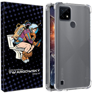 Etui Do Realme C21 Twardowsky Air + Szkło +aparat
